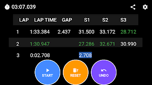 Sector Time Stop Watch Screenshot 3