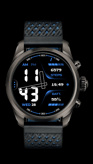 Oled - Hybrid | watch face Screenshot 3