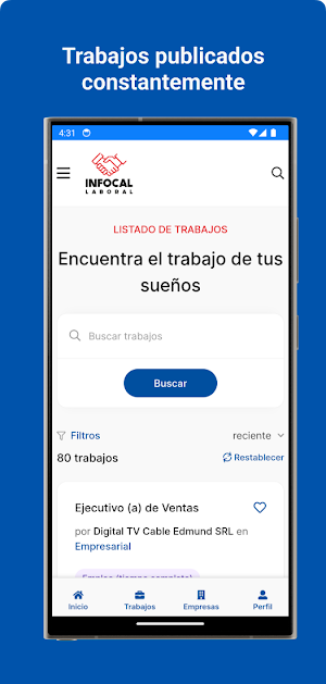 Infocal Laboral Screenshot 2