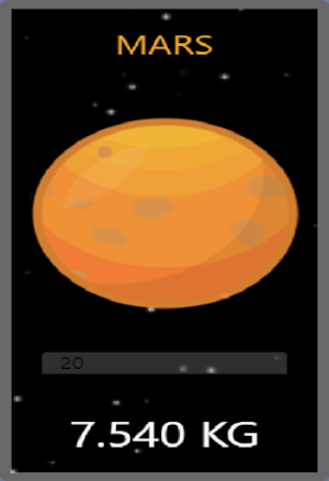 Comparative Space Weight Calcu Screenshot 2