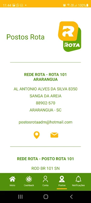 Postos Rota Screenshot 1