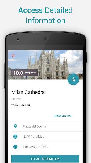 Milan Travel Guide Screenshot 1