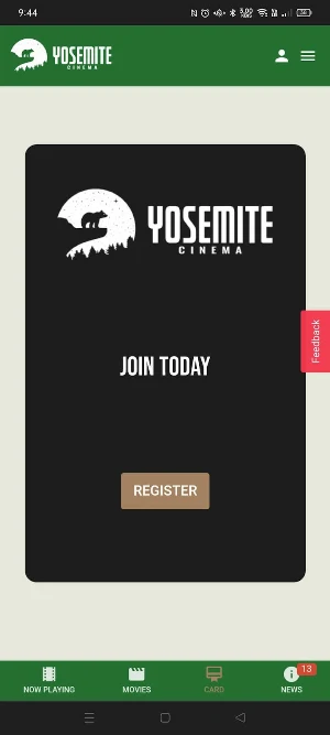Yosemite cinema Screenshot 1