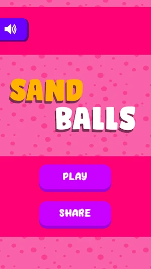Sand Ball 2 : Dig Ball Game Screenshot 0
