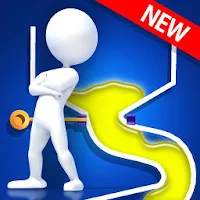 Color The Man : Water Flow Game