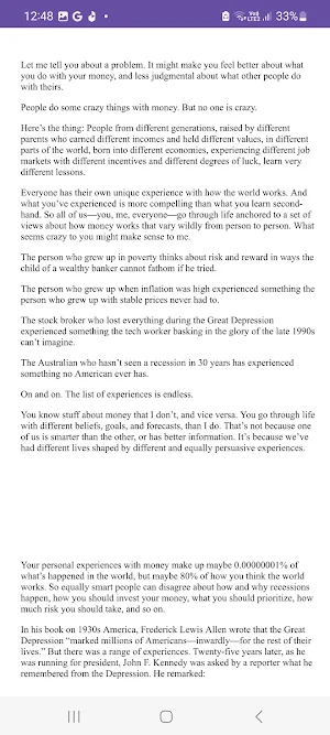 The Psychology of Money Screenshot 3