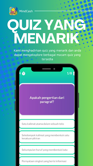MindCash - Kuis Berhadiah Screenshot 0