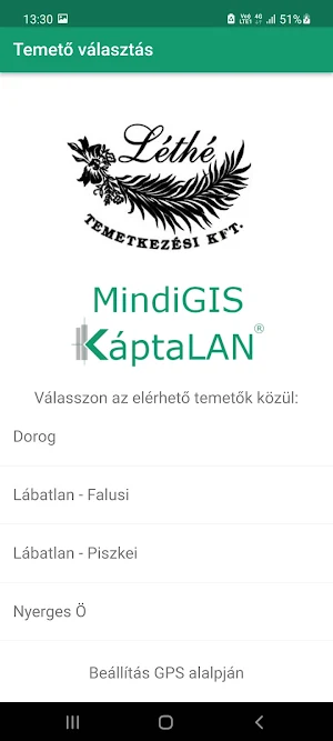 MindiGIS KáptaLAN - Léthé Screenshot 0