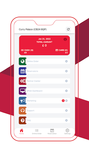 ChefOnline Partner Screenshot 1