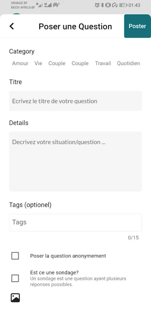 Conseillers de vie : Amour,travail,enfants,couple Screenshot 1