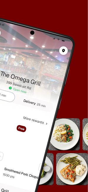 The Omega Grill Screenshot 1