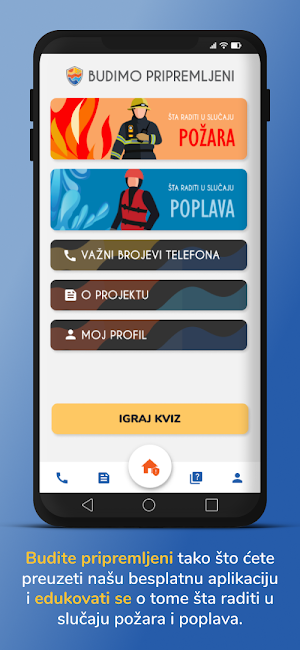 Budimo pripremljeni Screenshot 0