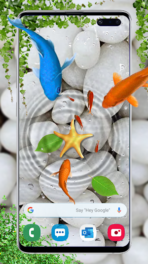Fish Live Wallpaper 4D Touch Screenshot 0