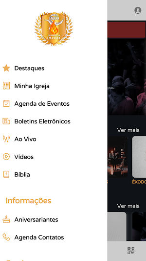 Igreja Evangélica Êxodo Screenshot 2