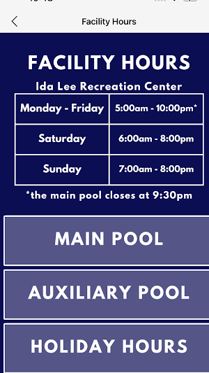 Leesburg Parks and Rec Screenshot 1