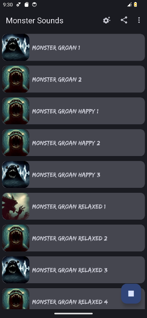 Monster Sounds Screenshot 1