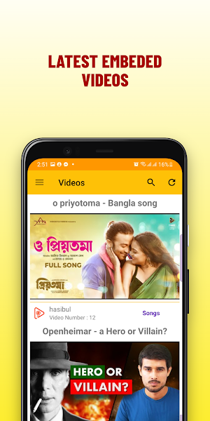 Tuminol - embed your videos Screenshot 0