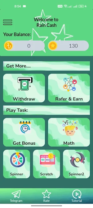 Rain Cash Screenshot 0