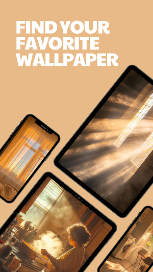 Calm Warm Tone Wallpaper 4K Screenshot 1