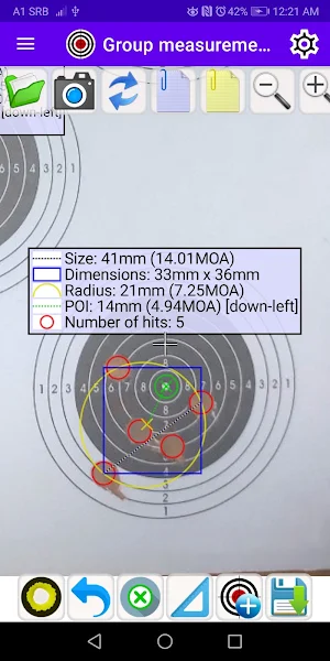 My Shooting - Measure And Share Hits On Targets Screenshot 2