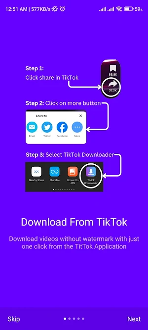 TikTok Download Screenshot 0