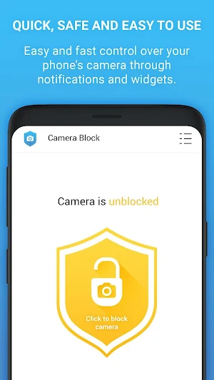 Camera Block Free - Anti spyware & Anti malware Screenshot 2