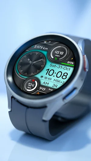 Hybrid VIE Sport Watch face Screenshot 3