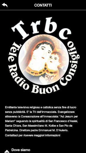 trbc tv tele radio buon consiglio Screenshot 1