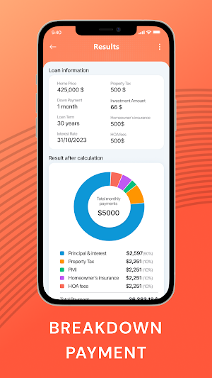 Auto Loan Calculator for EMI Screenshot 3