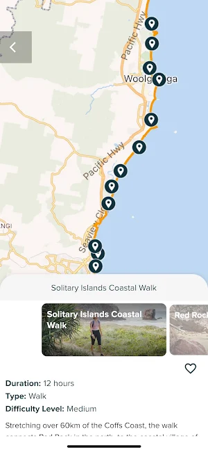 Coffs Coast Explorer Screenshot 1