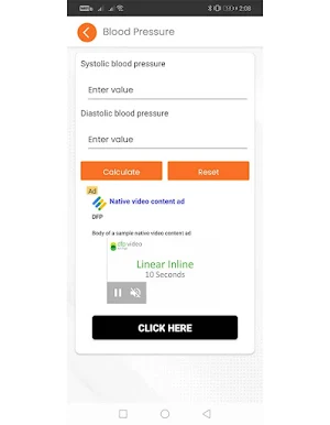 Health Calculator- Health care Screenshot 1