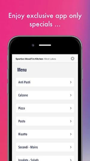 Sportivo Woodfire Kitchen Screenshot 2