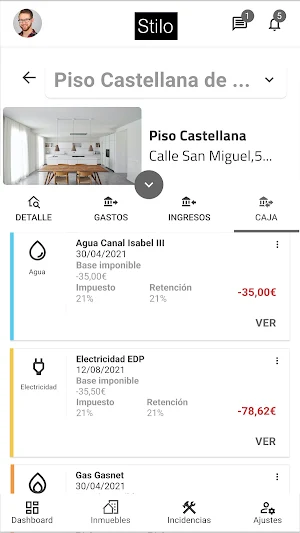 Stilo Administración Screenshot 2