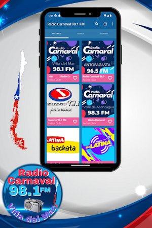 Radio Carnaval 98.1 FM Screenshot 1