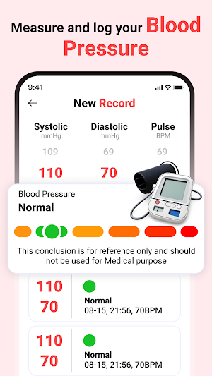 Health Data Tracker & Monitor Screenshot 3