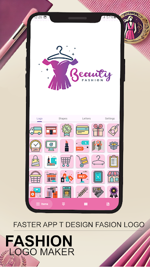 Beauty Salon Logo Maker Screenshot 2