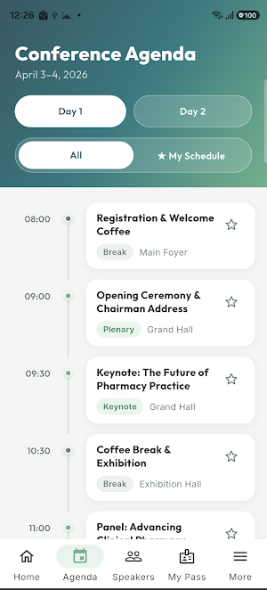 KPAC 2026: Pharma Conference Screenshot 1