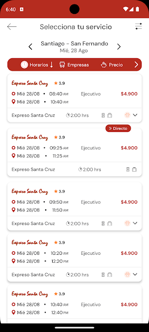 Expreso Santa Cruz Screenshot 1