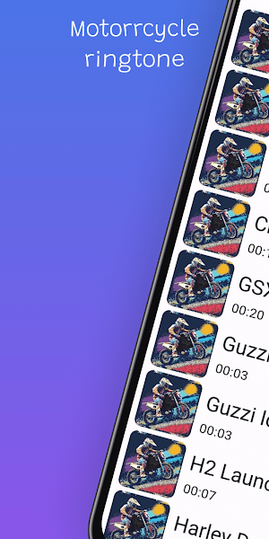 Motorcycle Tones: Engine Sound Screenshot 0