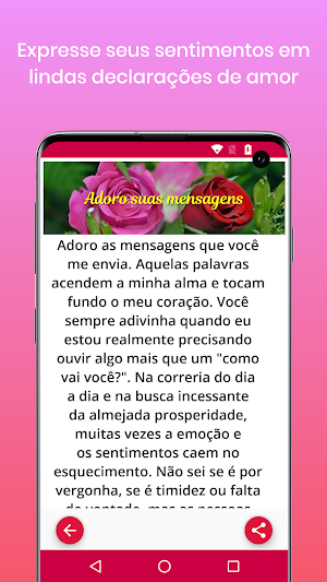 Declarações de Amor Screenshot 1