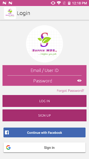 Suffix MDS., Screenshot 1