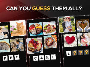 Guess 4 Pics 1 word games Screenshot 0