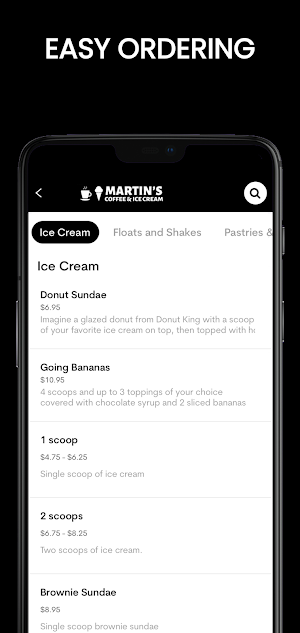 Martin's Coffee & Ice Cream Screenshot 3