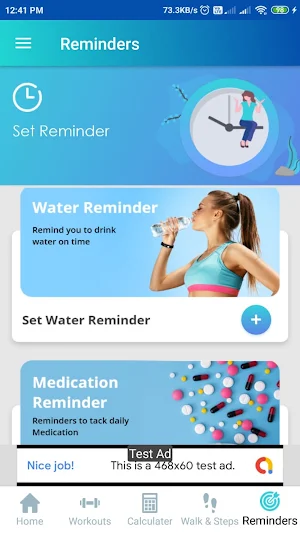 Health N Fitness Screenshot 1