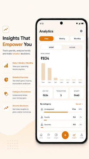 Finwet: Auto Expense Tracker Screenshot 2