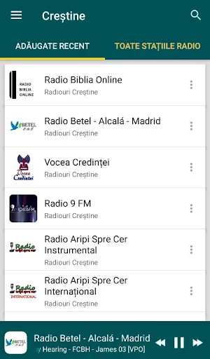 Radiouri creștine Screenshot 3