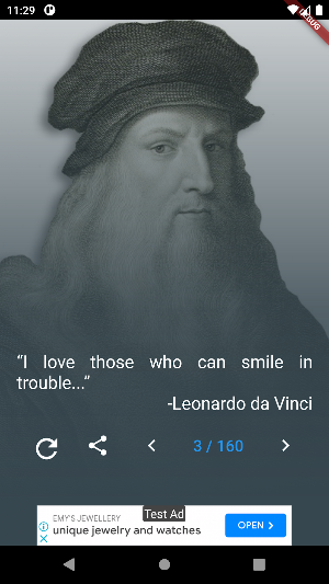 Leonardo da Vinci Quotes Screenshot 1