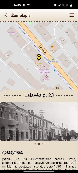 Mažeikių istorijos žemėlapis Screenshot 2