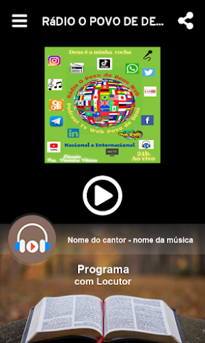 Rádio o povo de Deus Screenshot 0