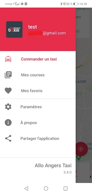 Allo Angers Taxi Screenshot 0